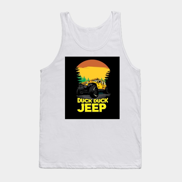 Duck Duck Jeep Tank Top by Duck Duck Jeep